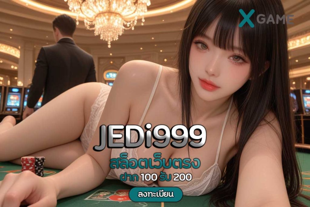 JEDi999เว็บหลักสล็อตเว็บตรง แตกง่าย โปร 100 รับ 200 ดีที่สุด