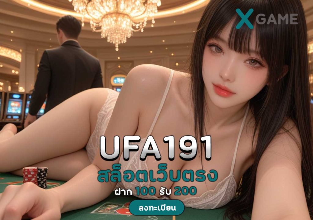 ufa191เว็บหลักสล็อตเว็บตรง แตกง่าย โปร 100 รับ 200 ดีที่สุด